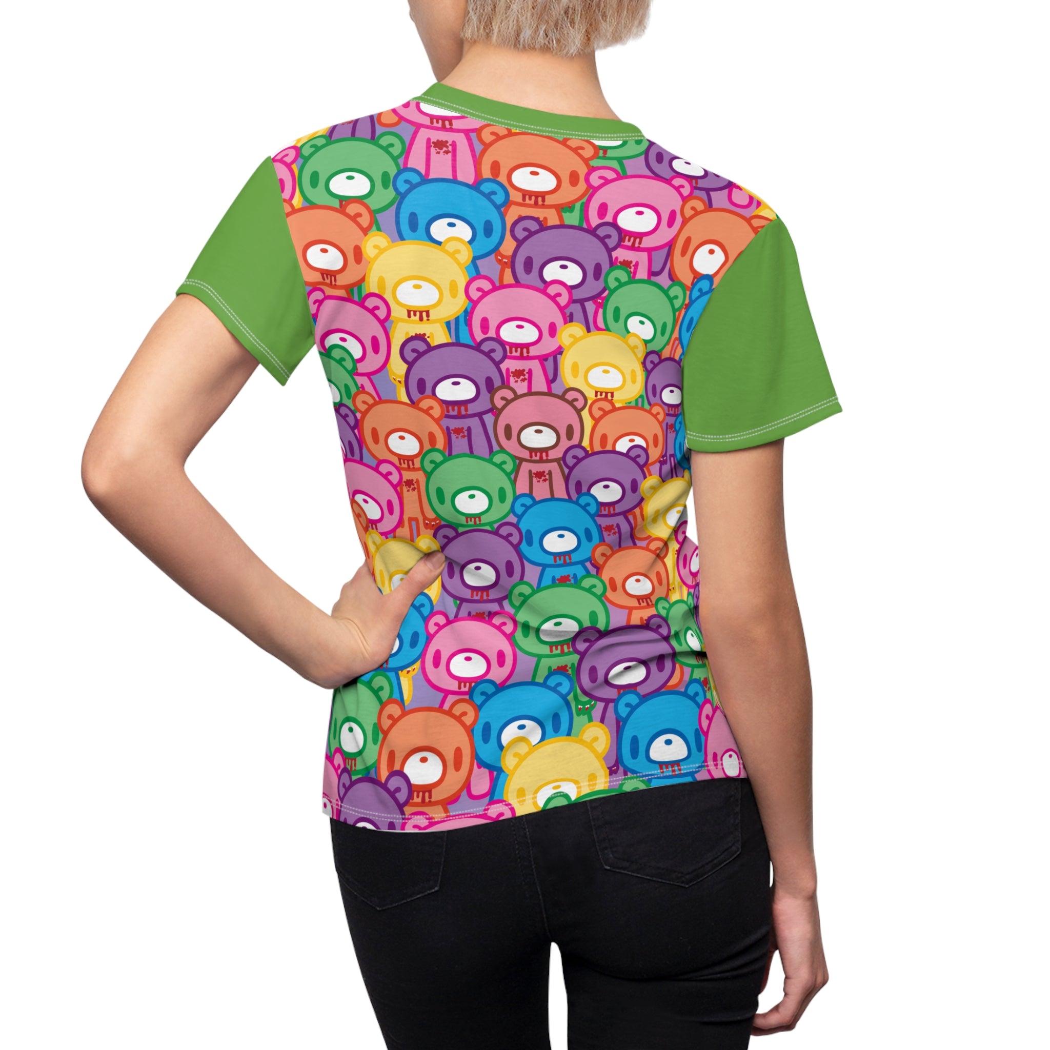 Gloomy Bear Rainbow Dreams Women's Cut & Sew Tee